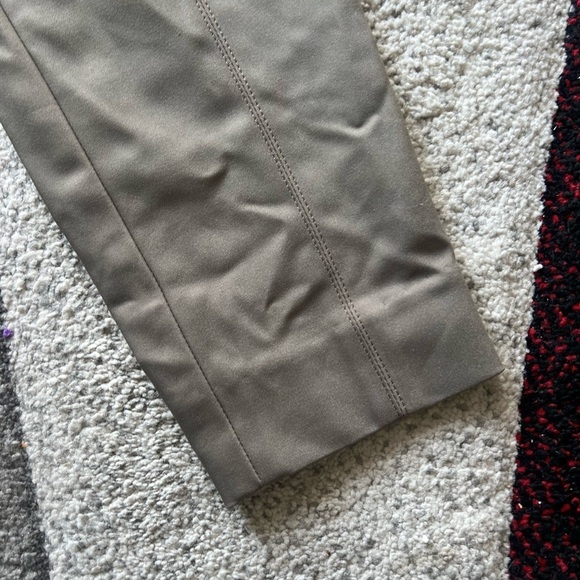 St. John Olive Slim Fit Nylon Blend Pull On Pants - Picture 2 of 5